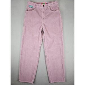 Empyre Tori Corduroy Pants Women's Size 9 30x30 Lavender Loose Fit Baggy Skater